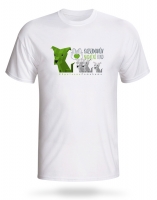 Geometrický pes - nejlepší ve vesmíru dámský Geometrický pes - nejlepší ve vesmíru dámský